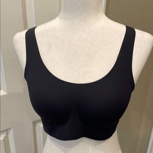 knix Black Seamless Revolution Adjustable Pullover Bra Black L - Picture 1 of 8